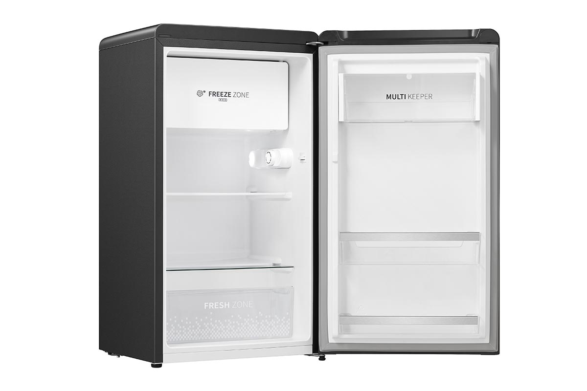 Hisense - RR106D4CBF – Frigorífico 1 Puerta, Clase F , 82L, Negro