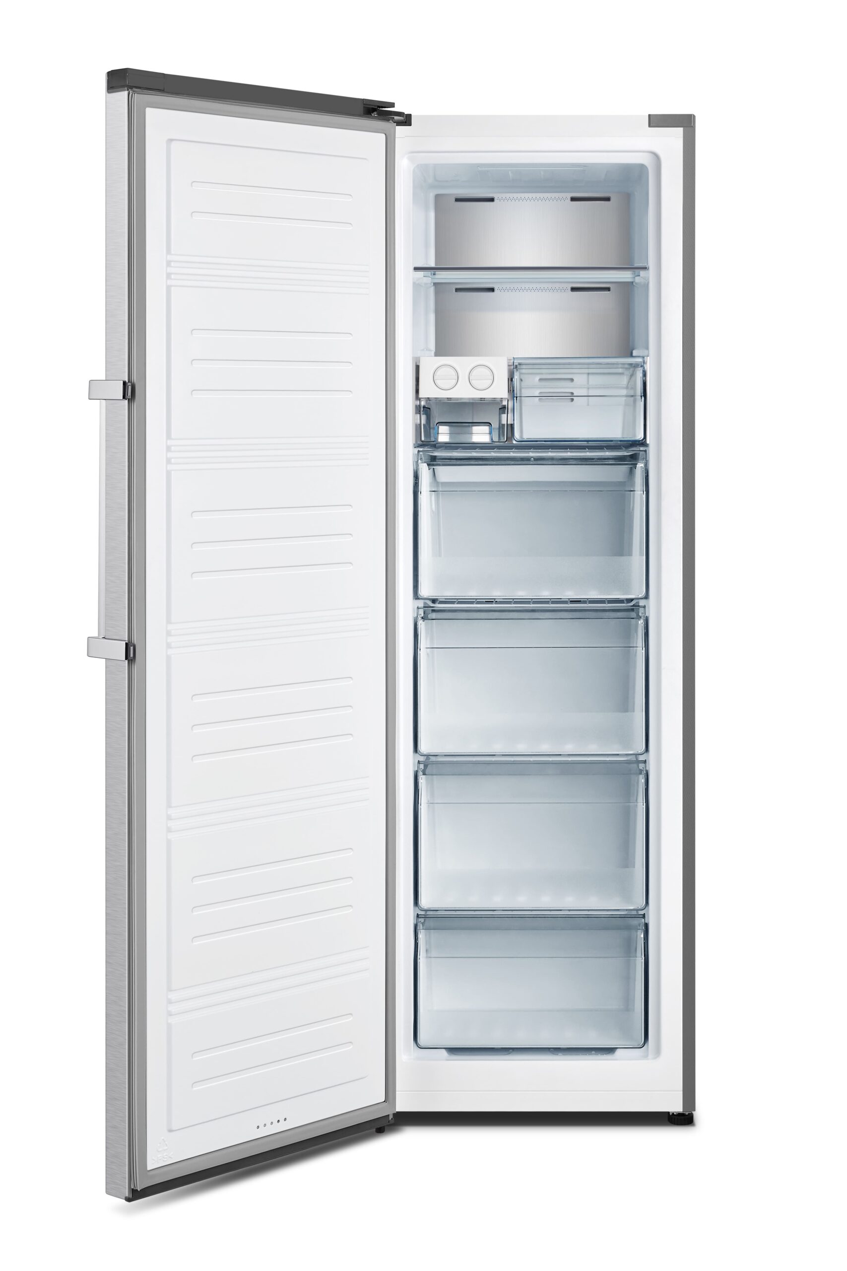 Hisense - FV354N4BIE – Congelador 1 Puerta, Clase E, 274L, Inox