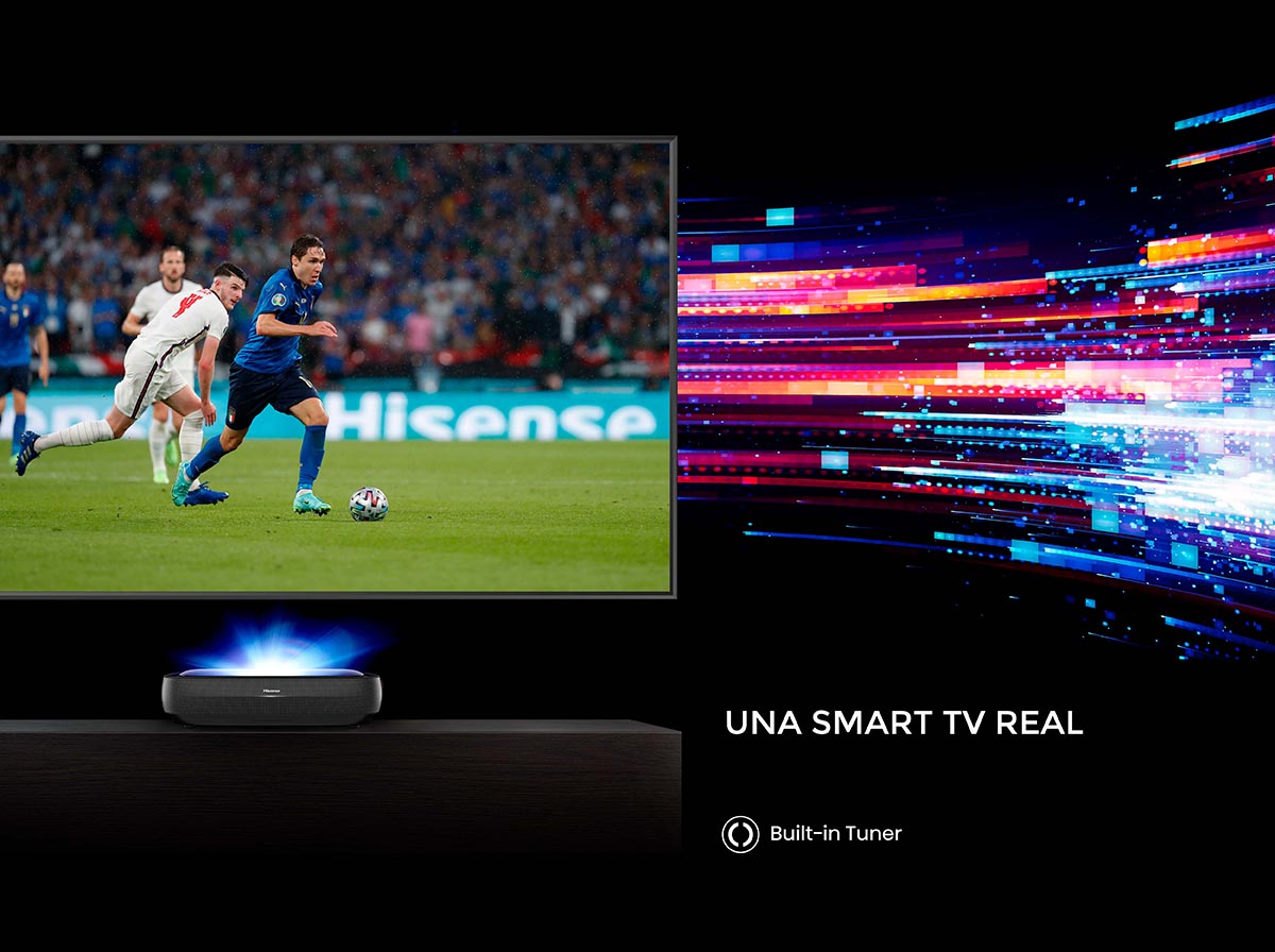 Hisense Laser TV Trichroma un verdadero Smart TV