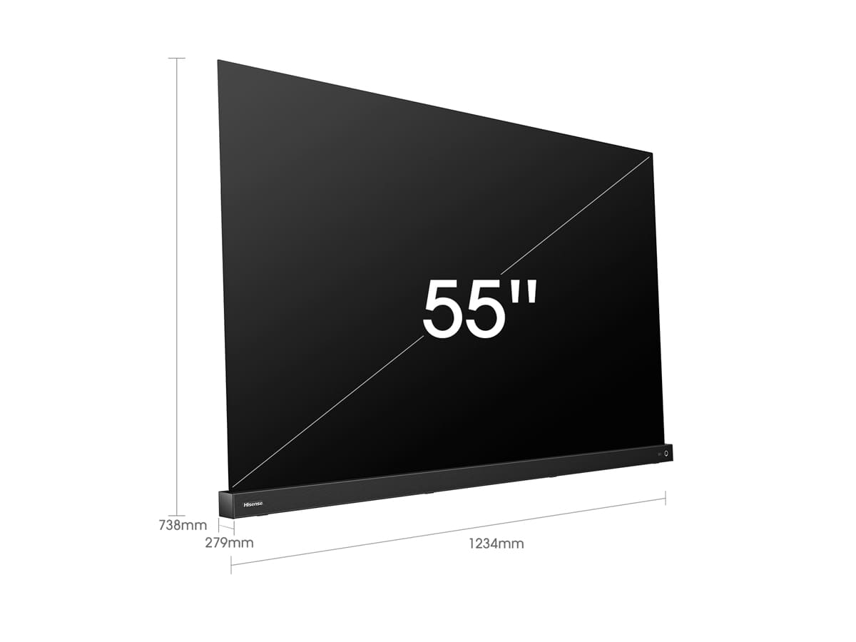 Hisense 55A92G A9G Smart tv oled ultra hd 55'' - barra de sonido integrada  - negro