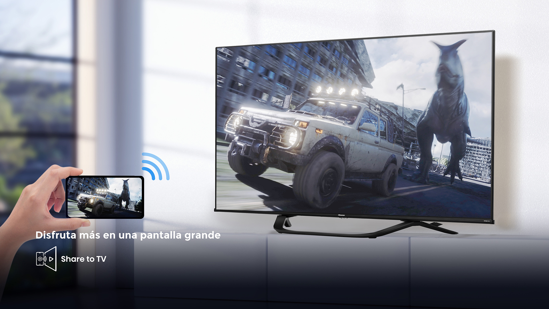 Pantalla gigante TV Hisense