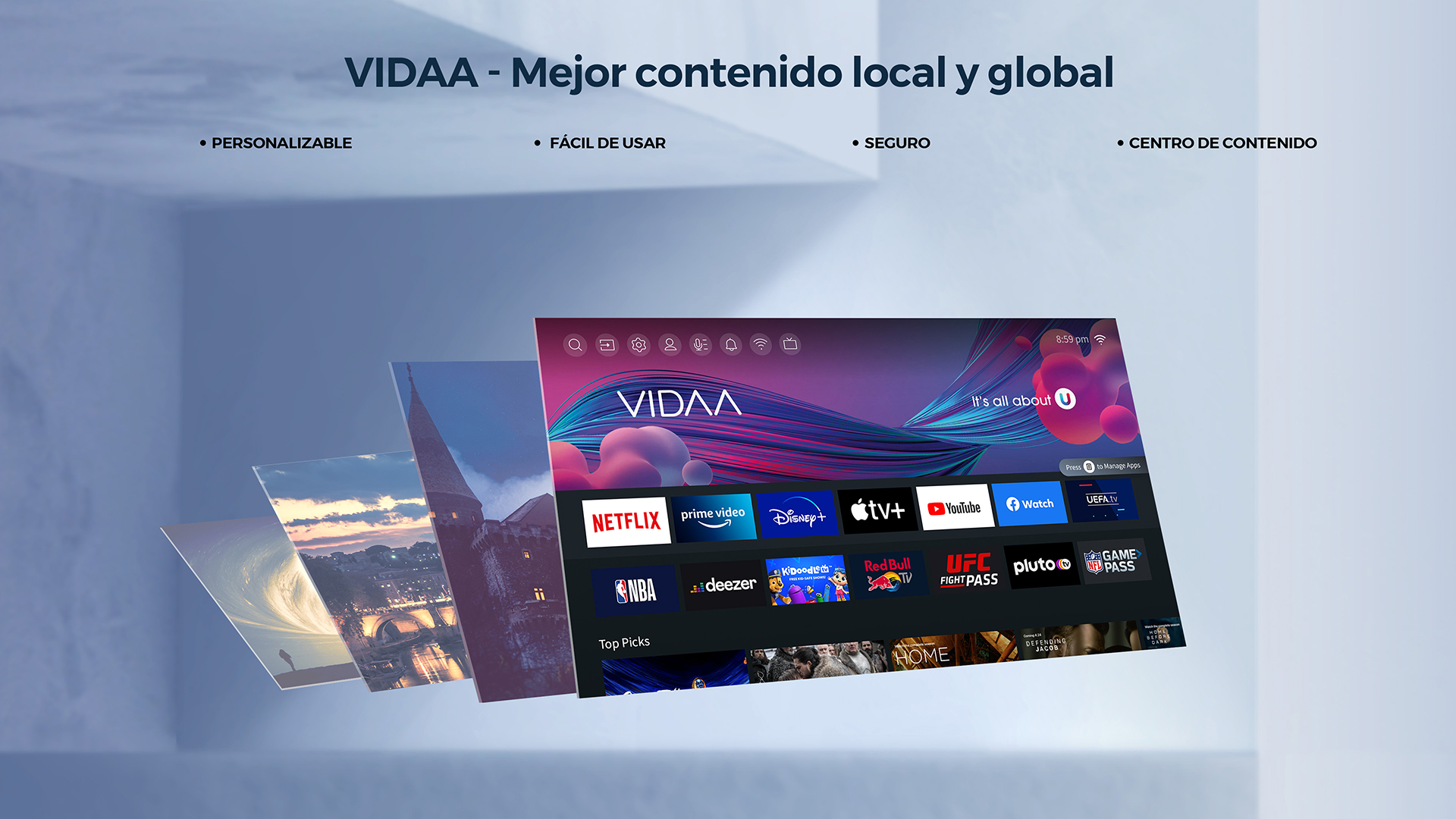 Smart OS (VIDAA U5) TV Hisense