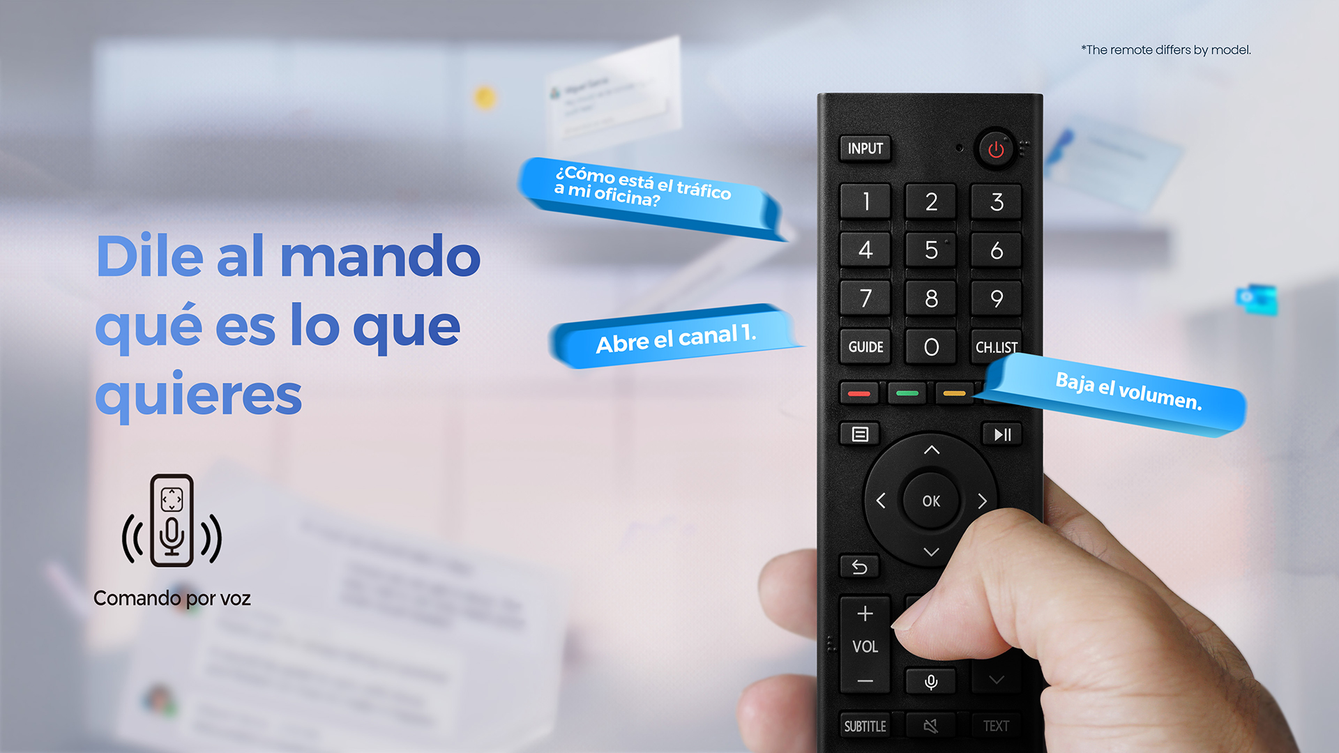 Control por Voz Tv Hisense