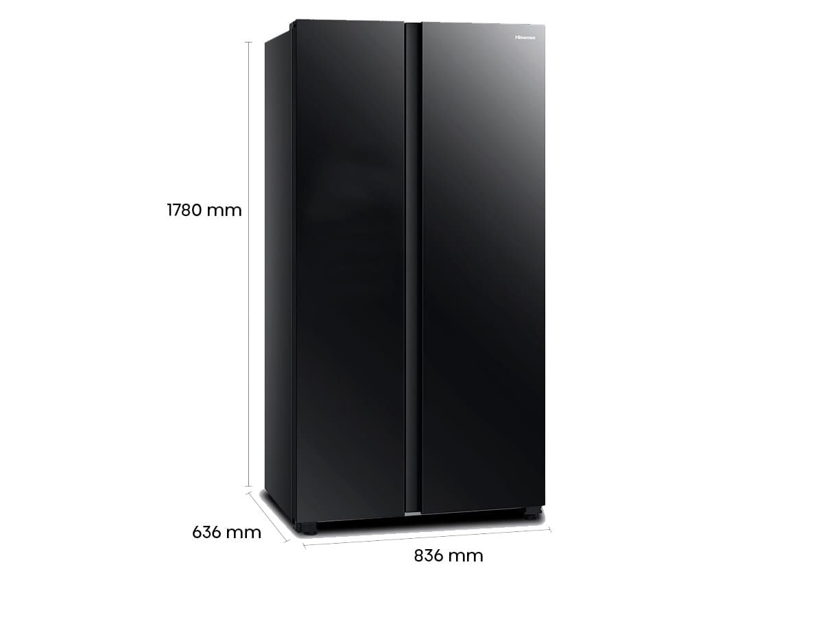 Hisense - Side by Side RS566N4AB1