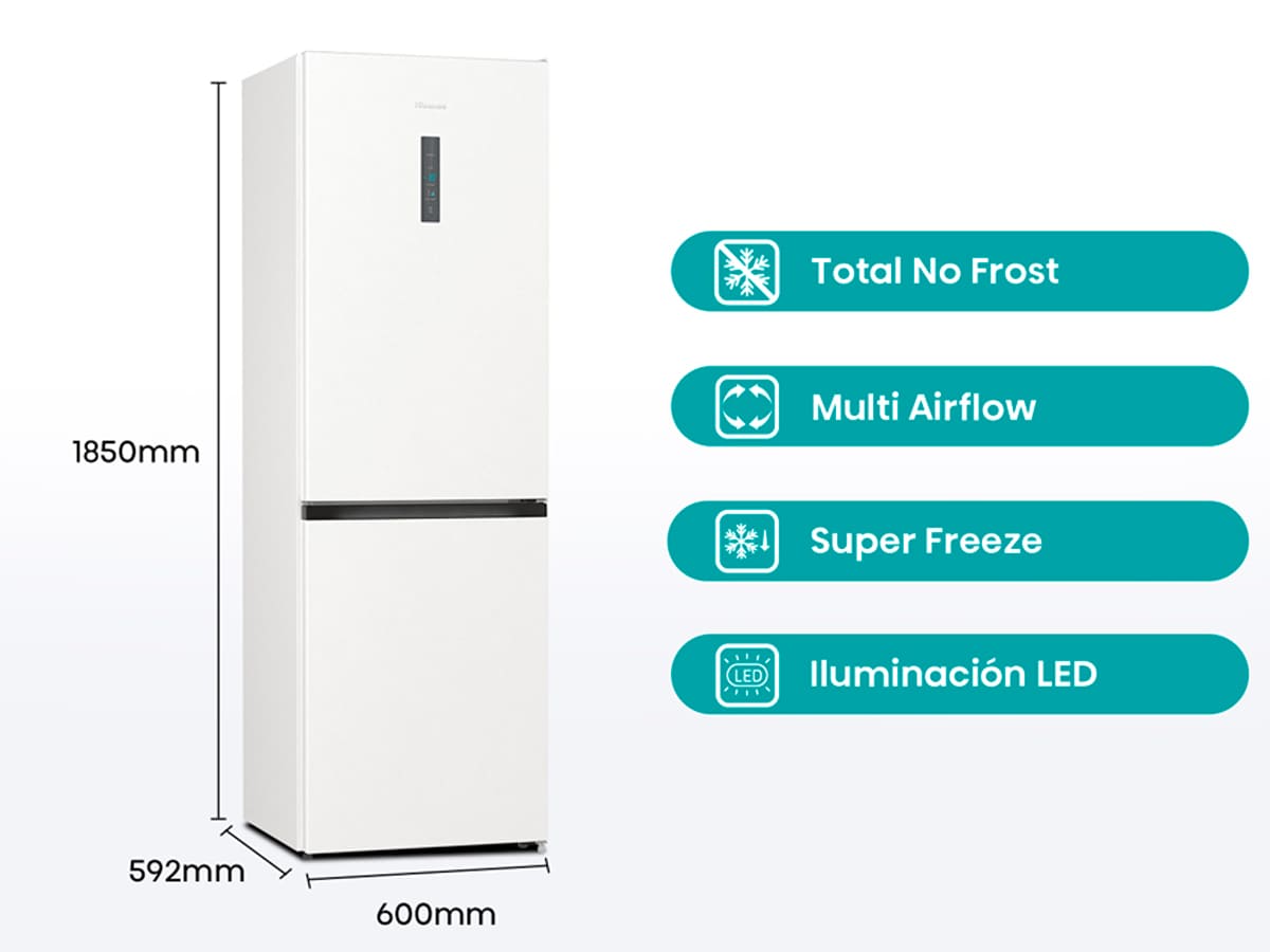 Hisense - Combi RB390N4BW20