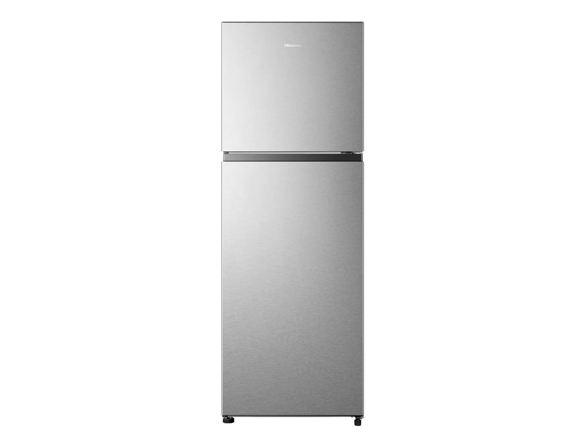 Hisense - RT422N4ACF – Frigorífico 2 Puertas, Clase F , 325L, Inox