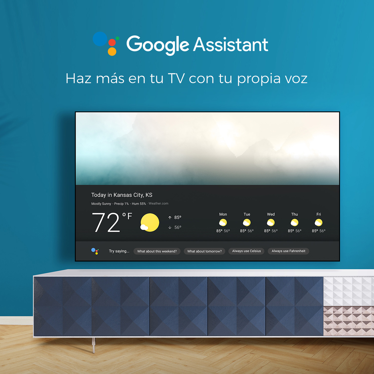 Google assistant Hisense