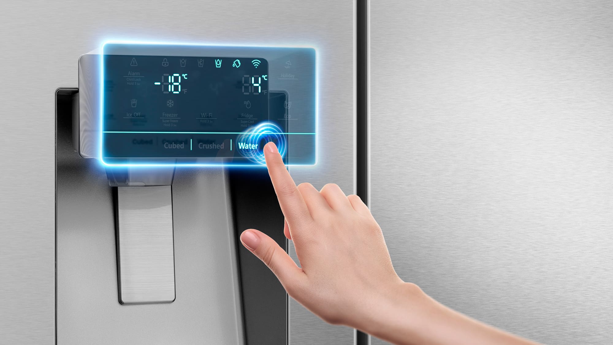 Imagen control táctil