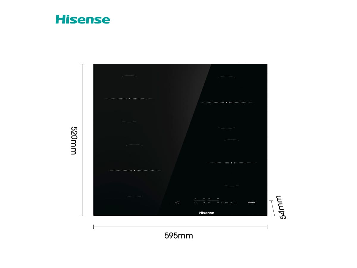 Hisense - Vitro 4 Zonas E6431CB 60cm