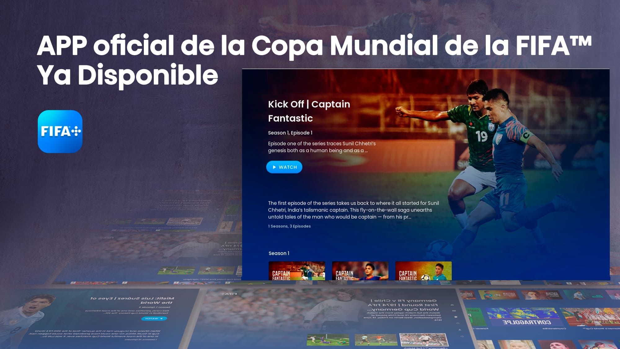 App FIFA+ feature
