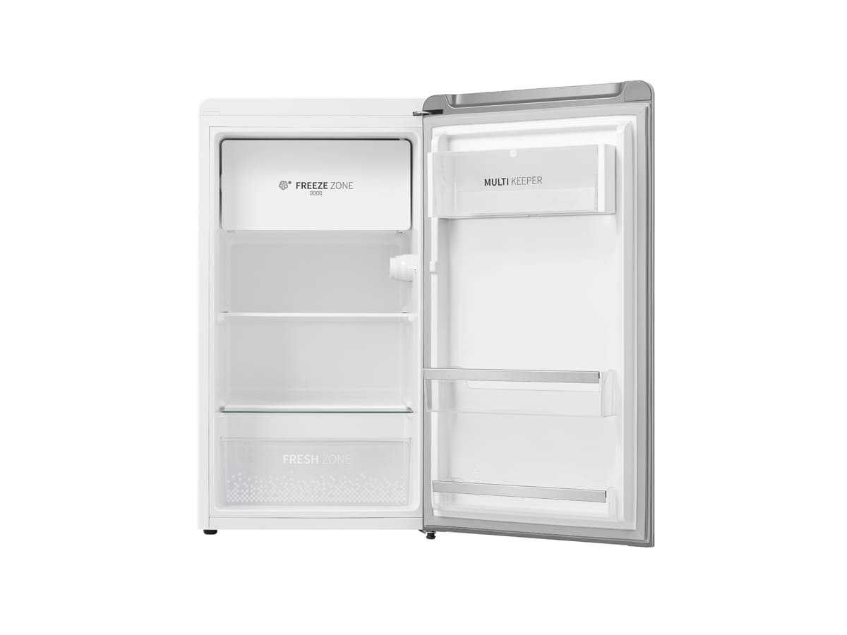 Hisense - RR106D4CWF – Frigorífico 1 Puerta, Clase F , 82L, Blanco