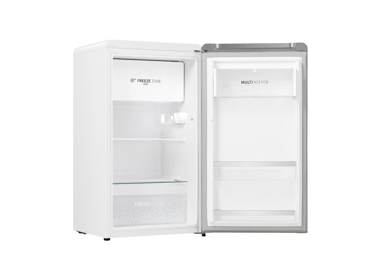 Hisense - RR106D4CWF – Frigorífico 1 Puerta, Clase F , 82L, Blanco