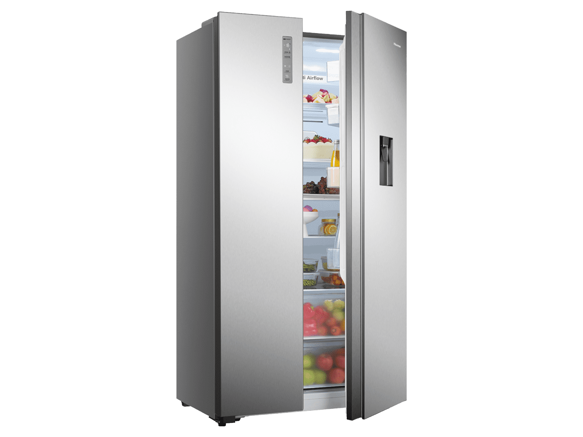 Hisense - Frigorífico Side By Side RS677N4WCD