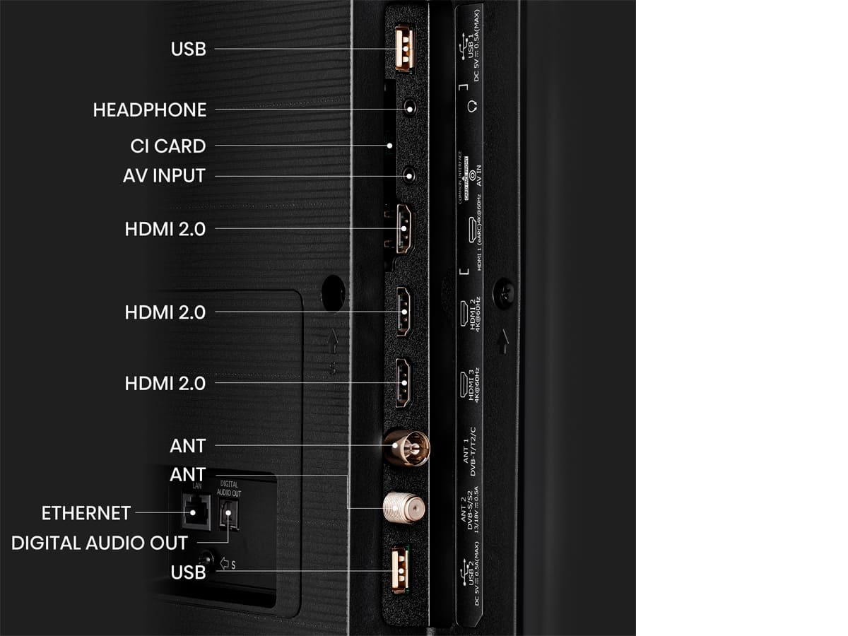 Hisense - TV Mini-LED 55U6KQ