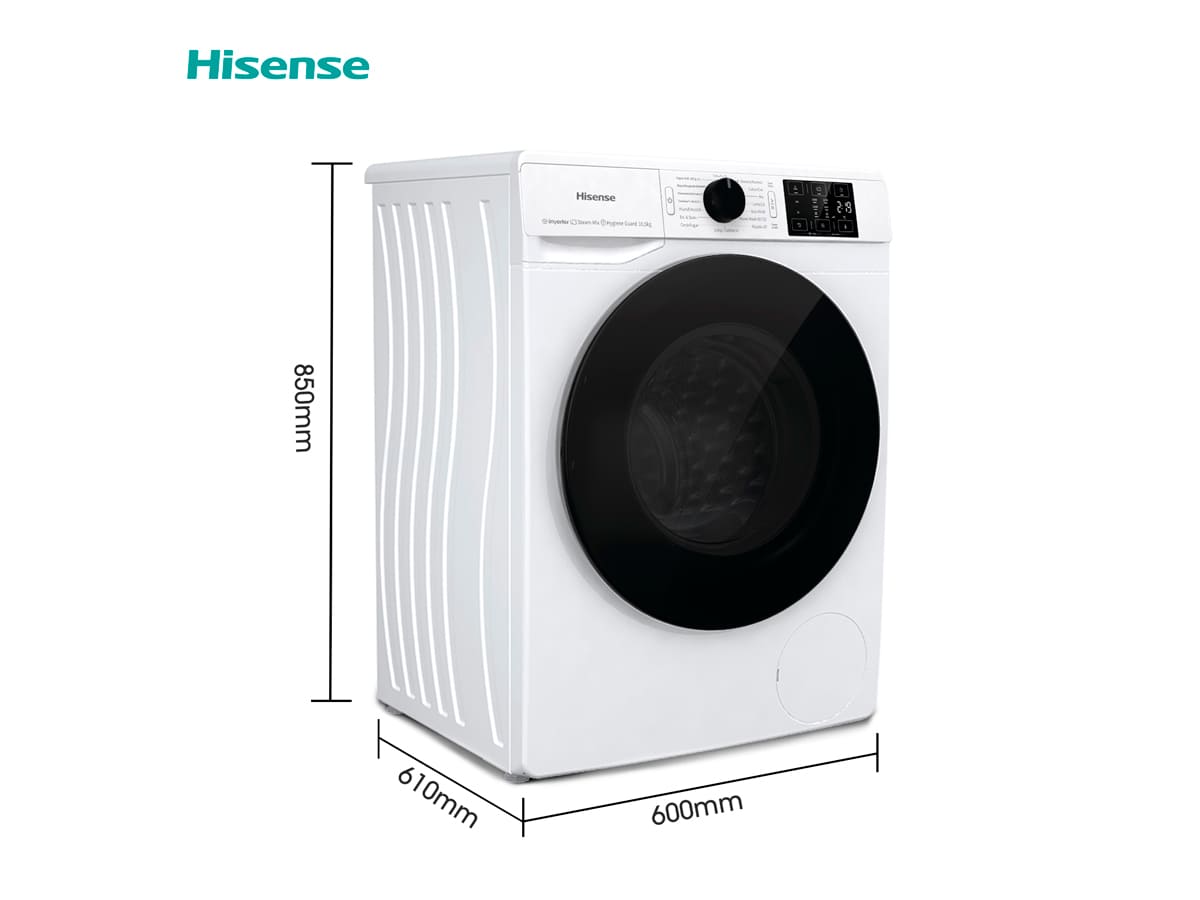 Hisense - Lavadora WFGE111449VM