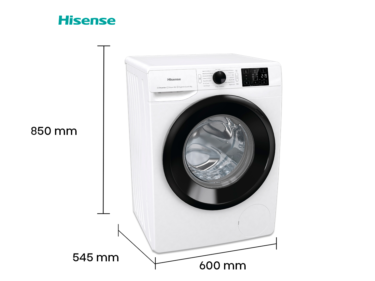 Hisense - Lavadora WFGE801439VM