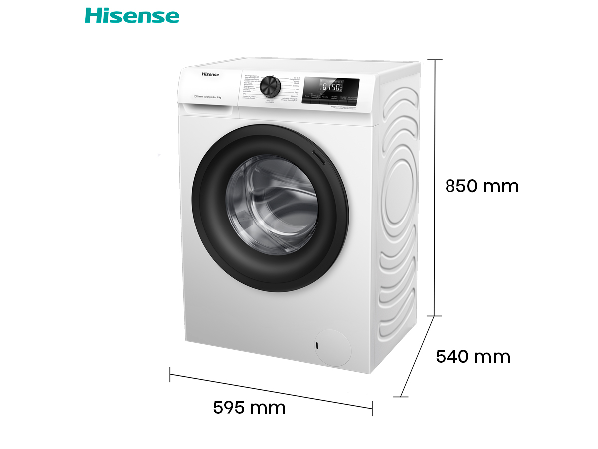 Hisense - Lavadora WFQP9014EVM