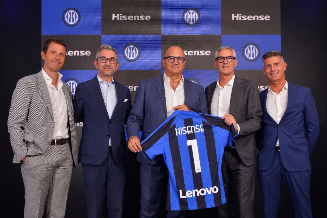 Patrocinio Hisense Inter de Milan