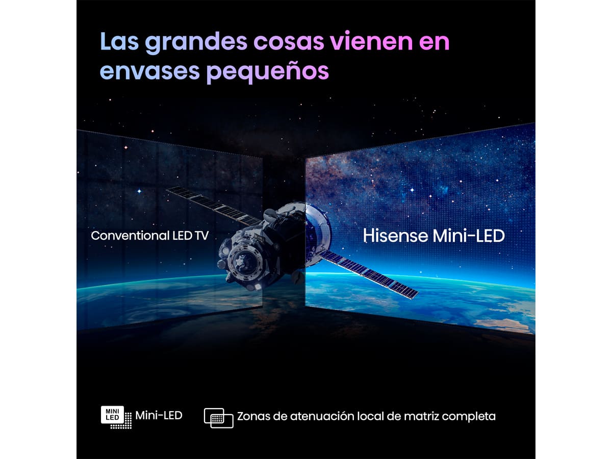 Hisense - TV Mini-LED 100U7KQ