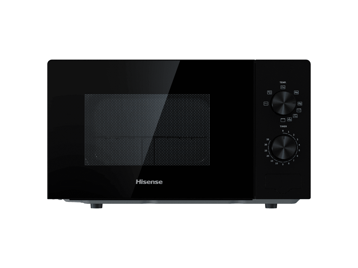 Hisense H20MOBP1 - Microondas, 20L, Negro