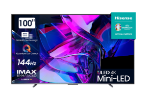 Hisense Mini Led TV 100" U7KQ, Modo Juego, Hi-View Engine
