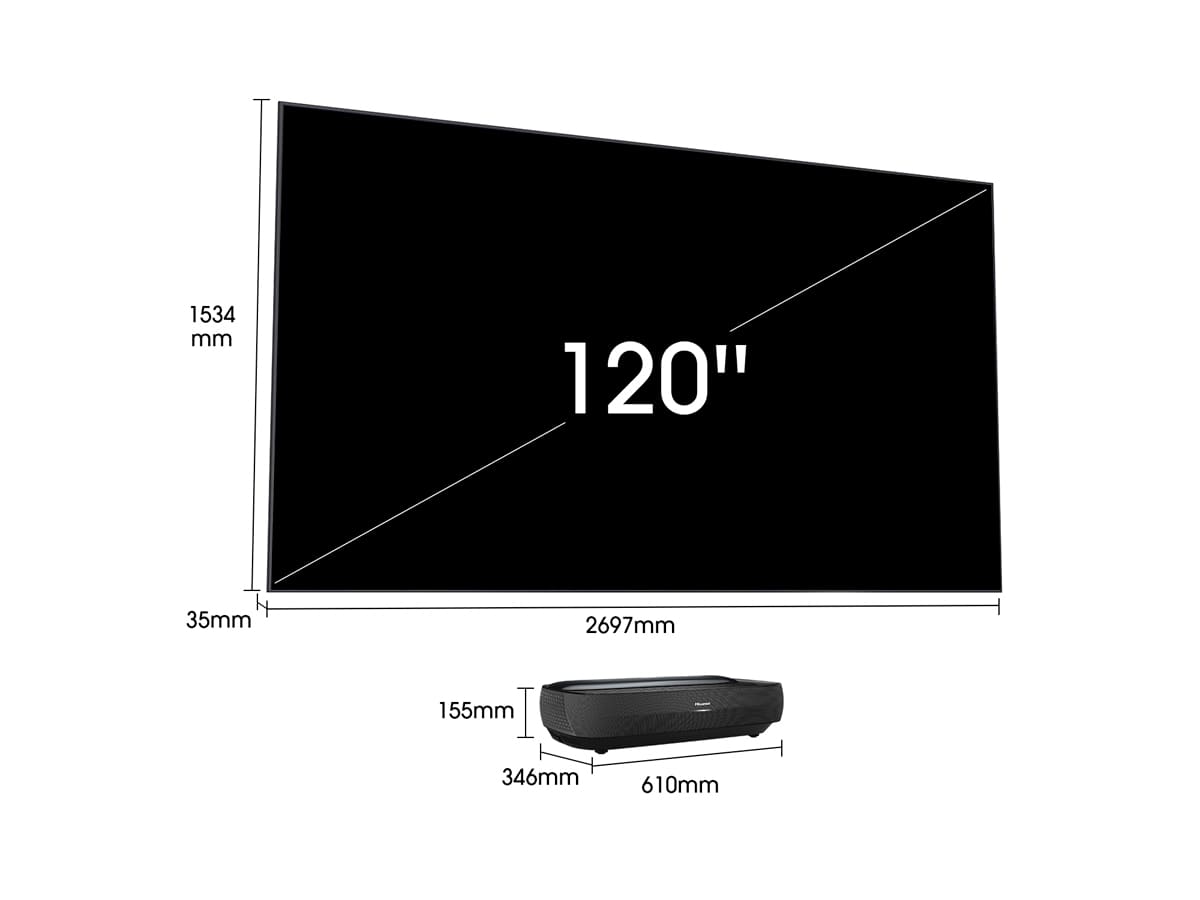 Hisense - Láser TV 120L9G – A12