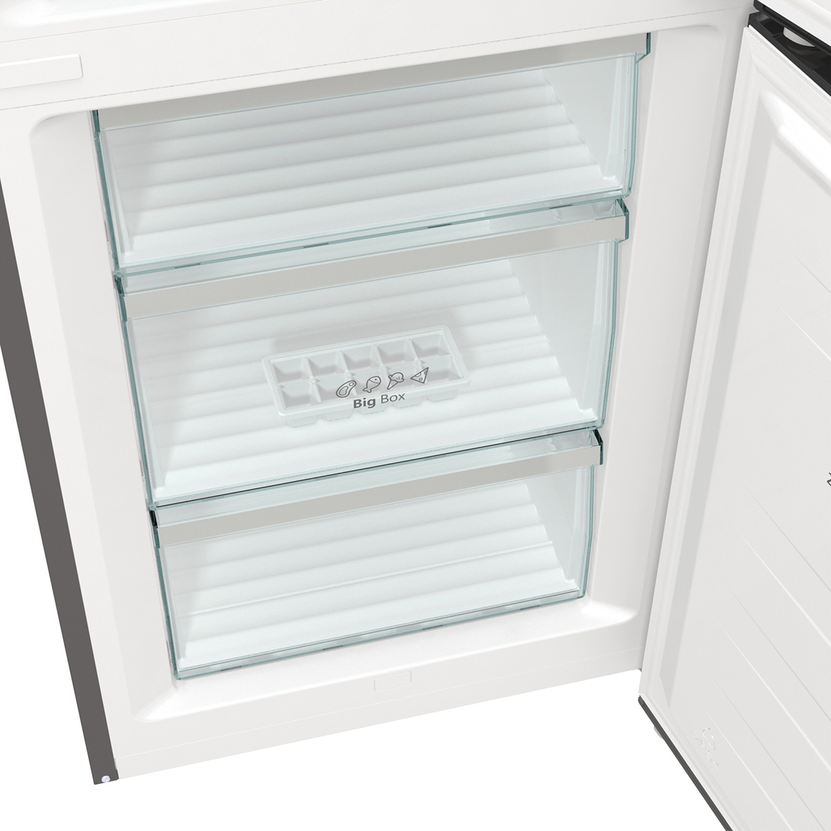 Hisense - RB470N4SIC2 – Frigorífico Combi 2 Puertas, Clase C , 361L, Inox