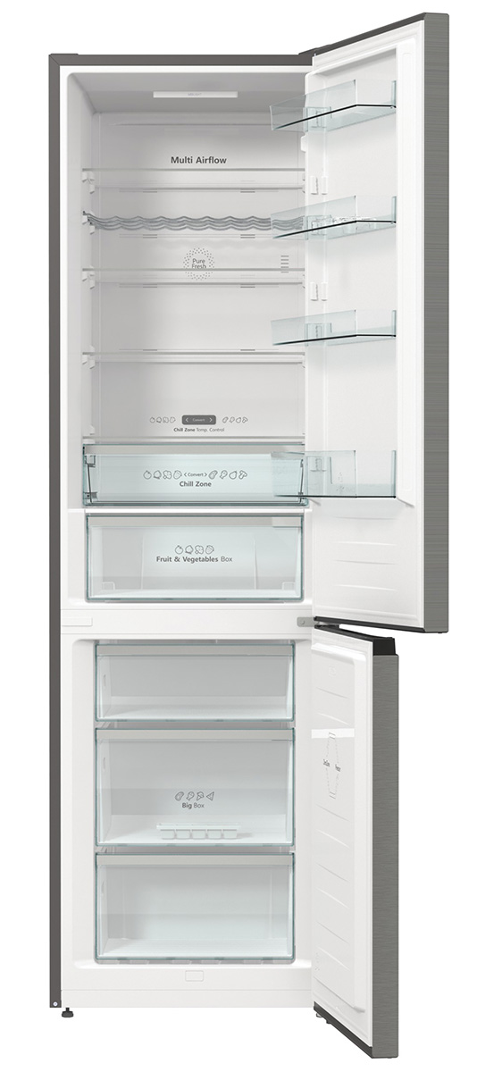 Hisense - RB470N4SIC2 – Frigorífico Combi 2 Puertas, Clase C , 361L, Inox