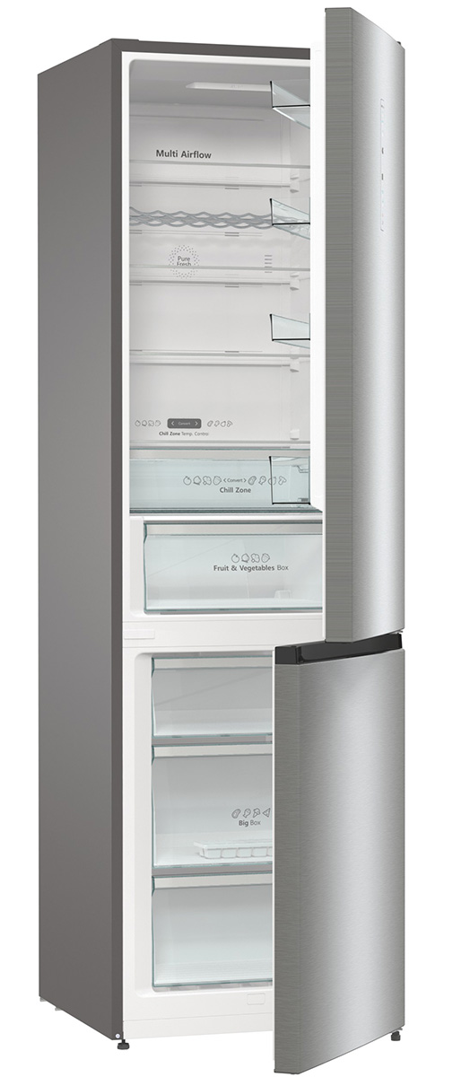 Hisense - RB470N4SIC2 – Frigorífico Combi 2 Puertas, Clase C , 361L, Inox