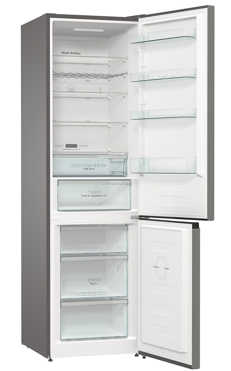 Hisense - RB470N4SIC2 – Frigorífico Combi 2 Puertas, Clase C , 361L, Inox