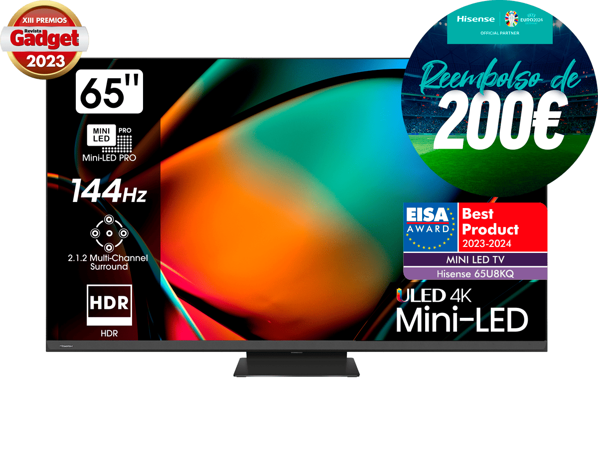 Hisense - TV Mini-LED 65U8KQ, , 