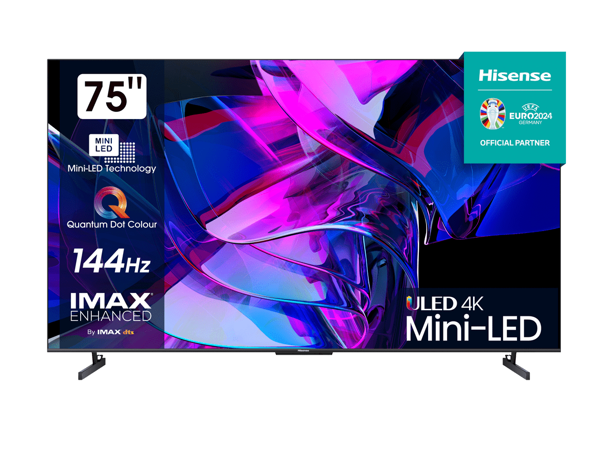 Hisense Mini Led Televisor 75 U7KQ, Modo Juego, Hi-View Engine