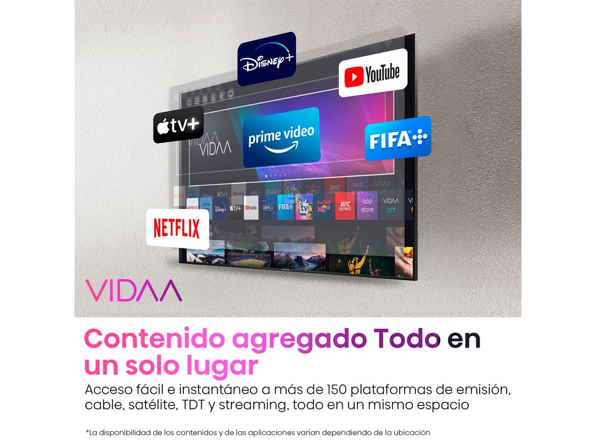 Smart Tv 40 Pulgadas Lcd Full Hd Vidaa Hisense A4vh