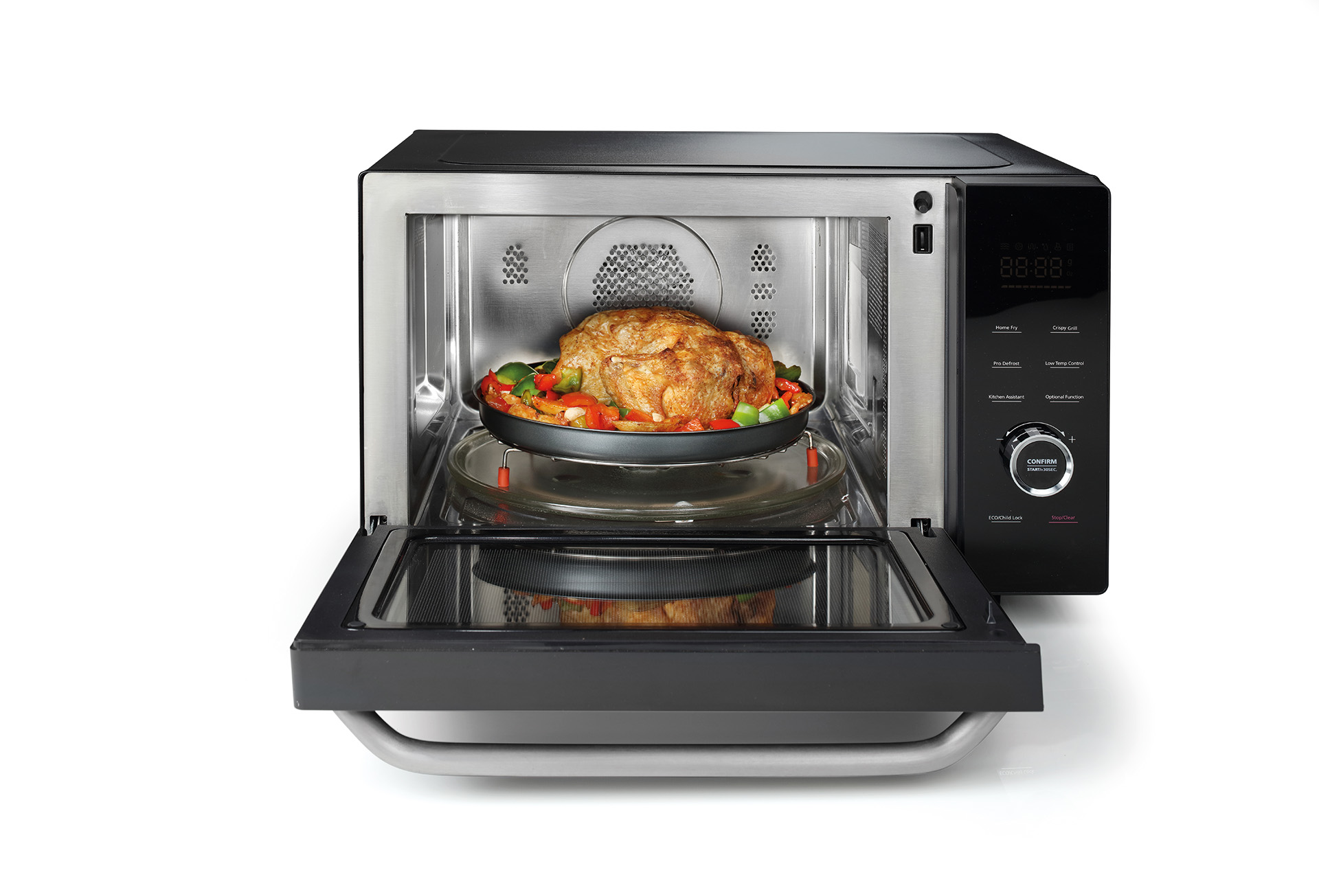 4 FUNCIONES EN 1 Horno de microondas Hisense