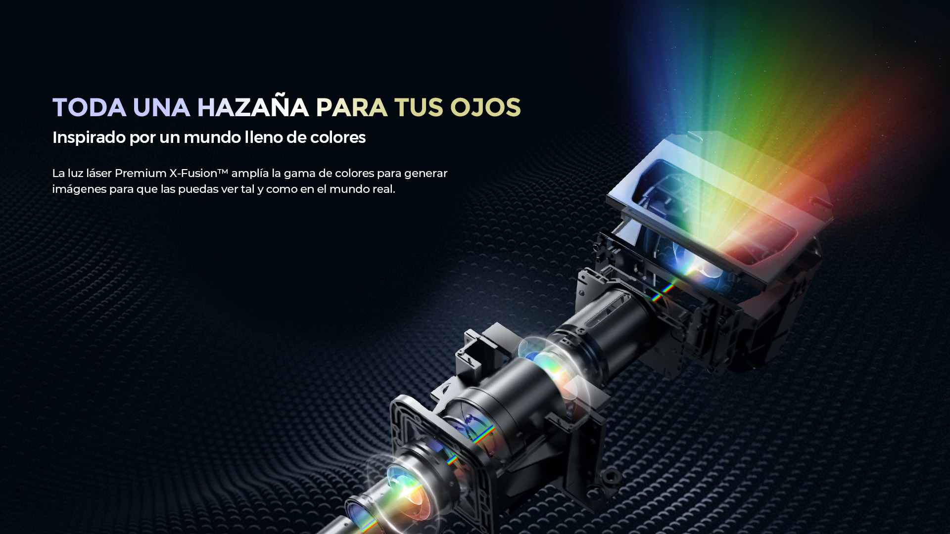 X-Fusion™ PX1-PRO TriChroma Laser cinema Hisense