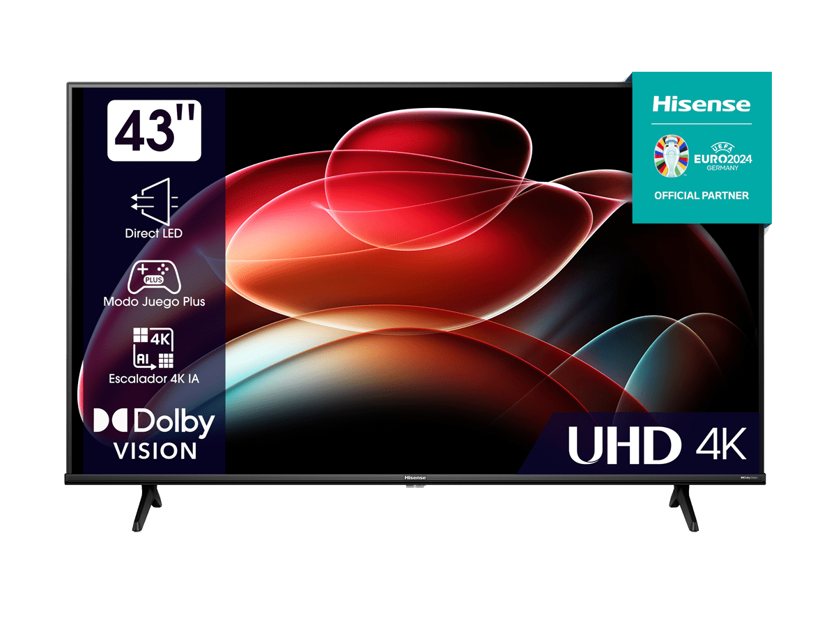 Hisense - UHD 4K Smart TV 43A6K, ULTRA HD 43