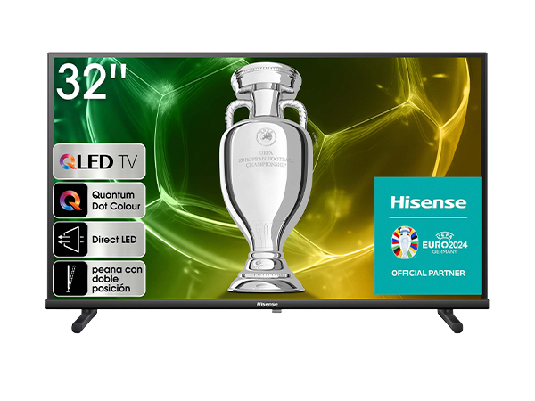 Televisor Hisense 32 Pulgadas Hd Smart Tv Negro HISENSE