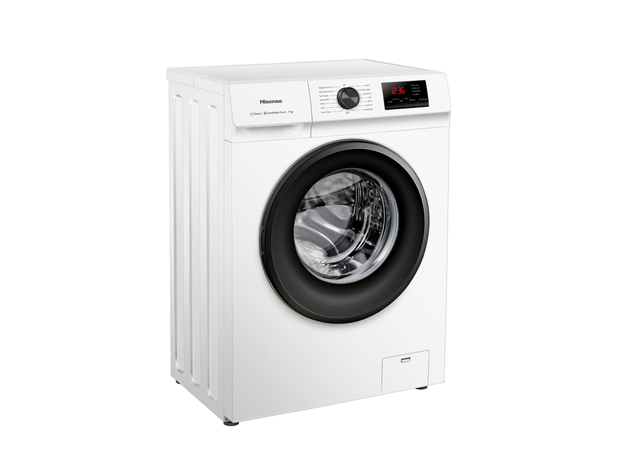 Hisense - WFVB7012EM – Lavadora, Clase D, 7 Kg , 1200 rpm, Blanco