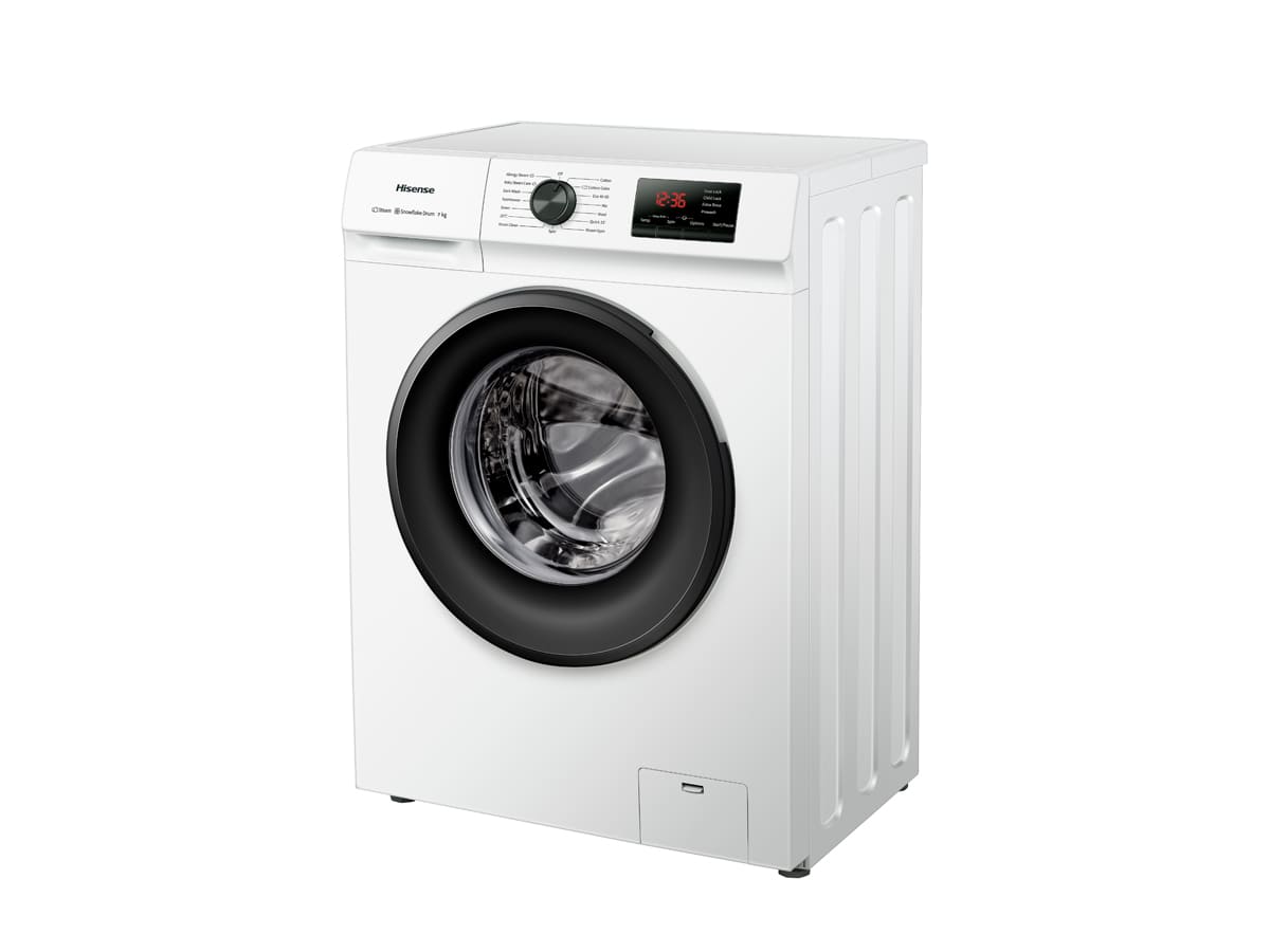 Hisense - WFVB7012EM – Lavadora, Clase D, 7 Kg , 1200 rpm, Blanco