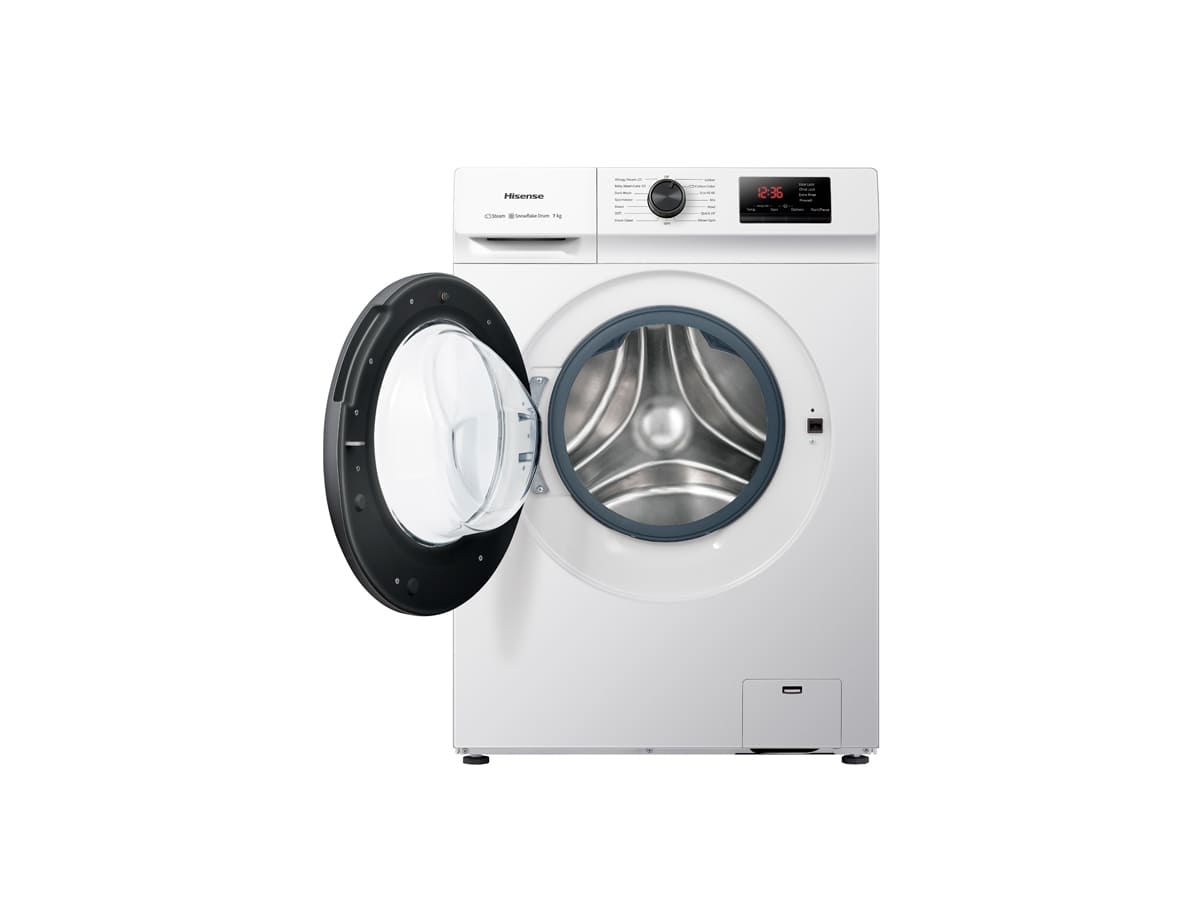 Hisense - WFVB7012EM – Lavadora, Clase D, 7 Kg , 1200 rpm, Blanco