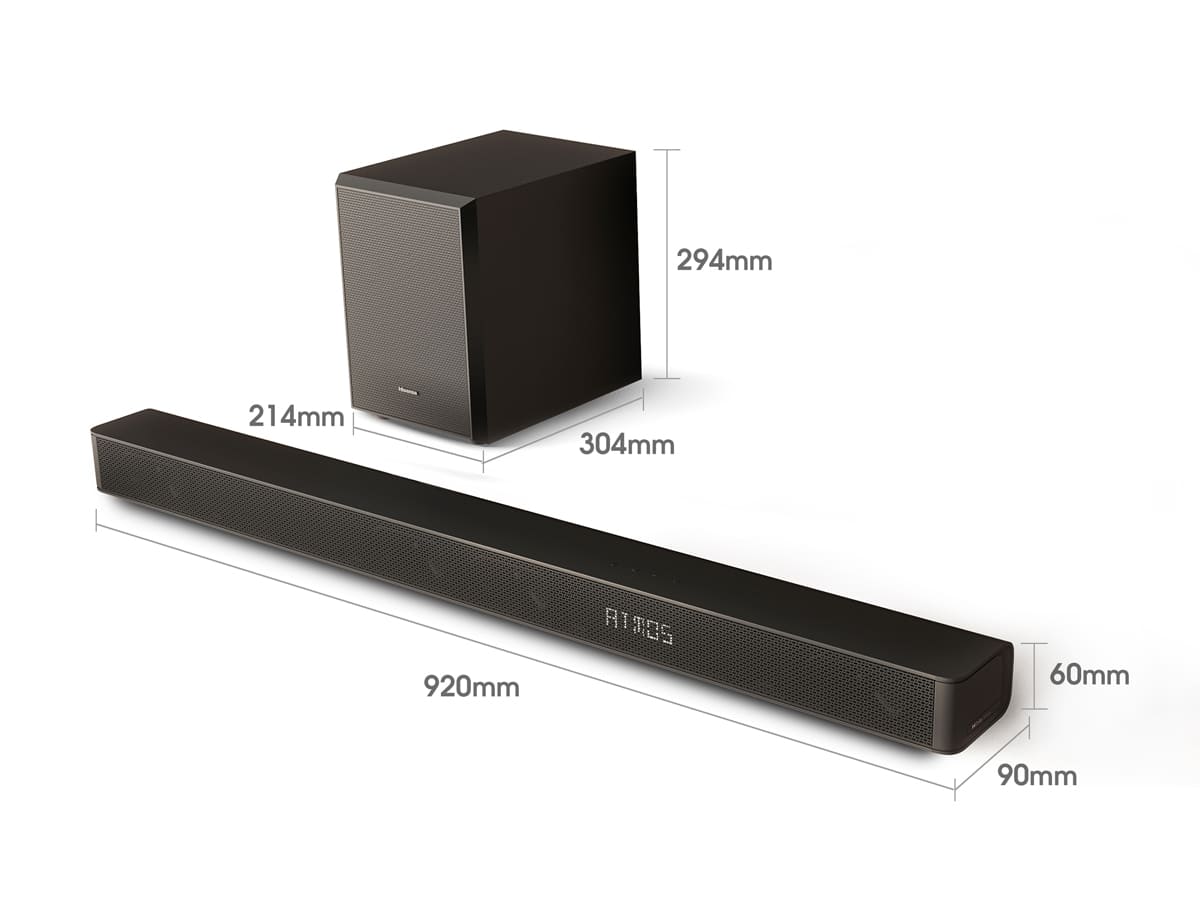 Hisense - Soundbar AX3100G