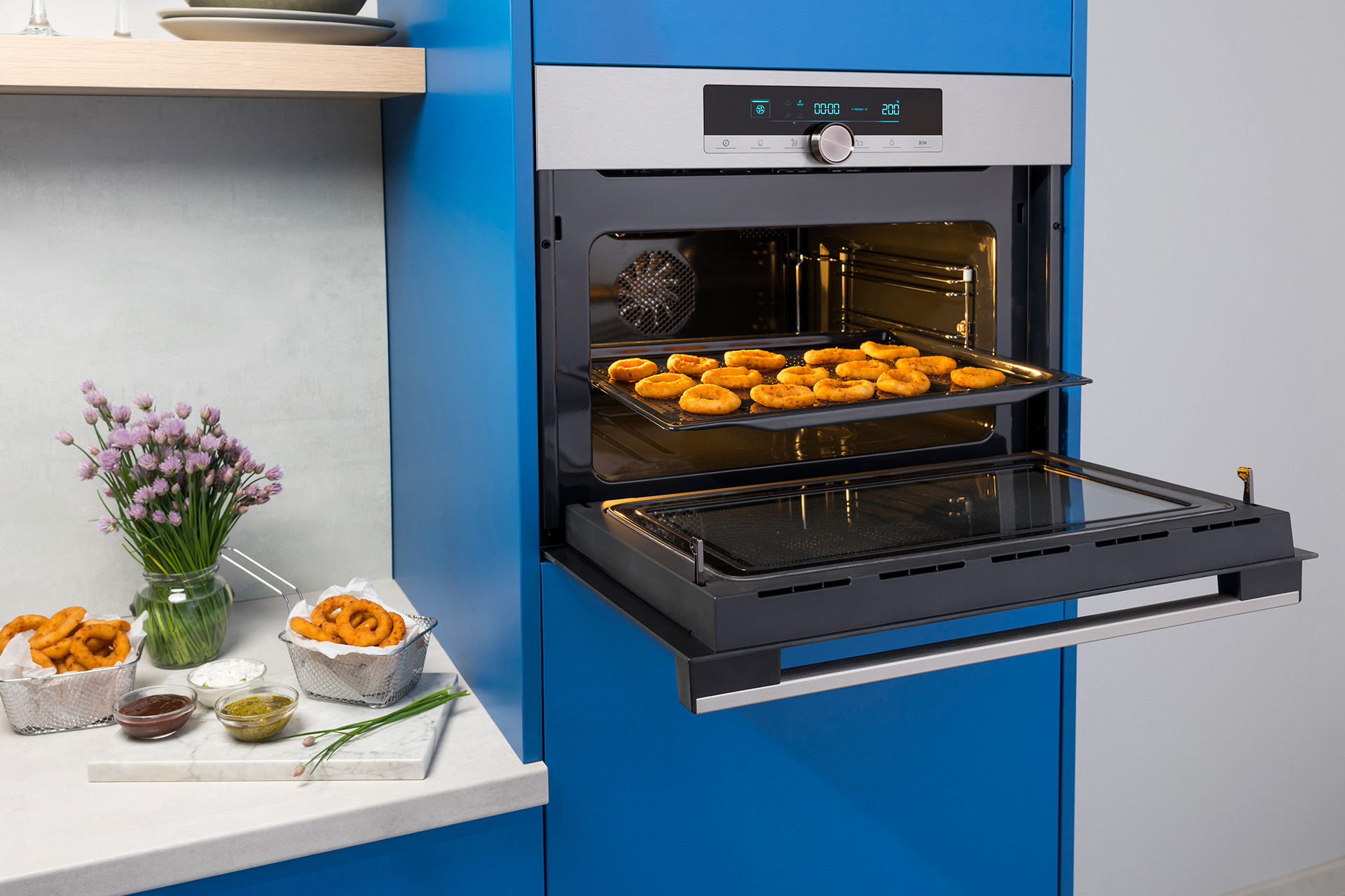 Hisense BI64011AX- Horno Multifunción, Even Bake 77L, Cocción Simultánea  x5, Modo Grill, Calentamiento Rápido, Esmalte Fácil Limpieza, Puerta  Extraíble : : Grandes electrodomésticos