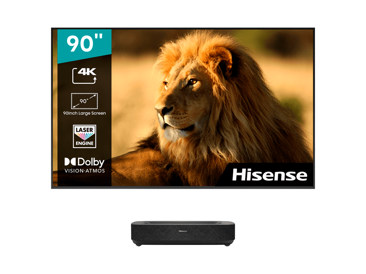 Hisense - Láser TV 90L5HD 90″, Láser Smart TV 90