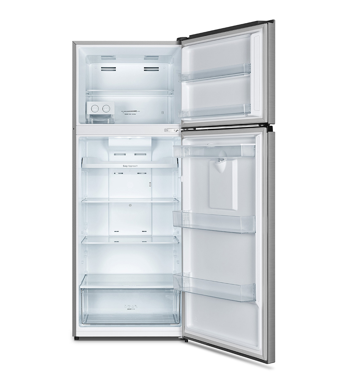 Hisense - RT600N4WC2 – Frigorífico 2 Puertas, Clase E , 467L, Inox