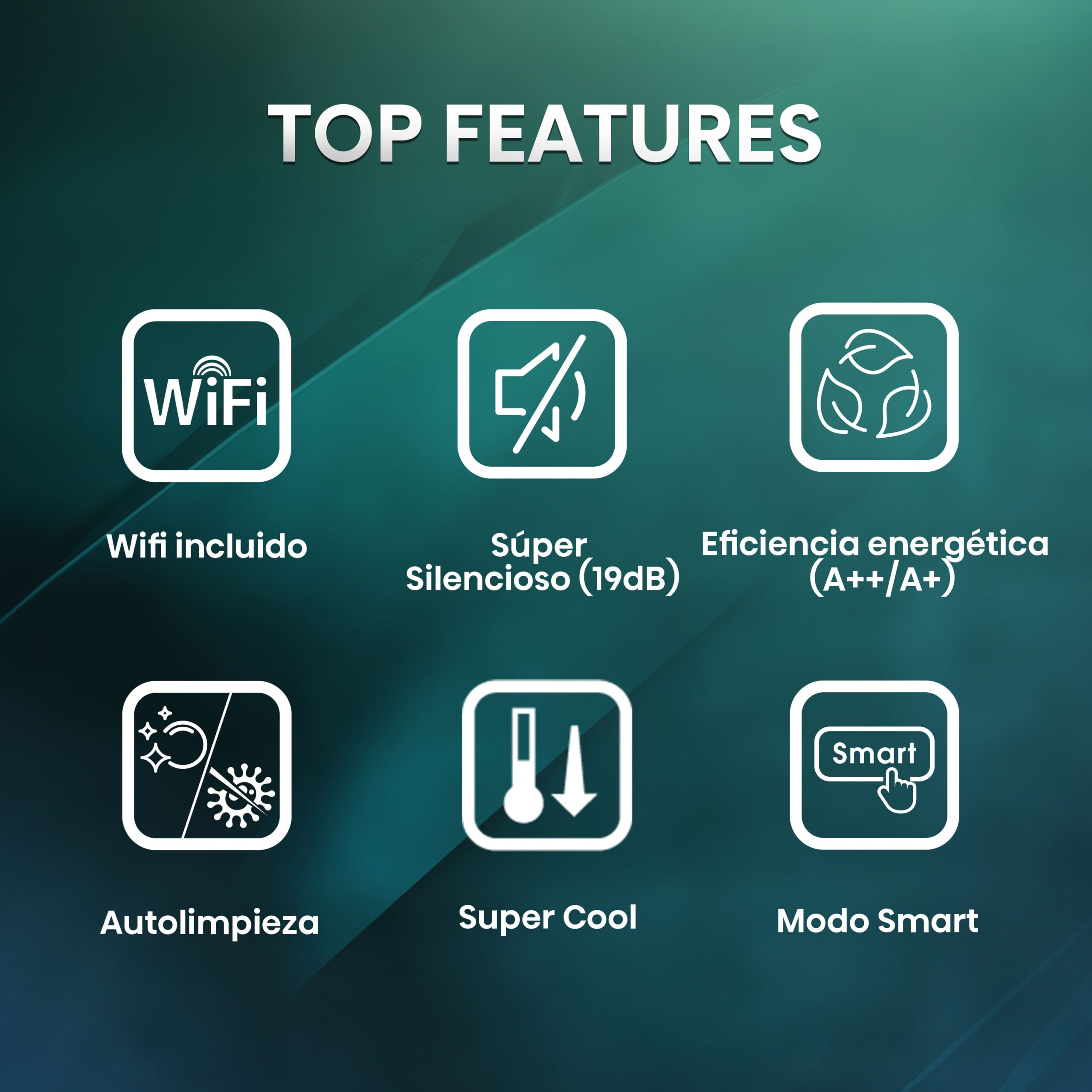 Hisense - Aire acondicionado Smart Clima KC70BT1R