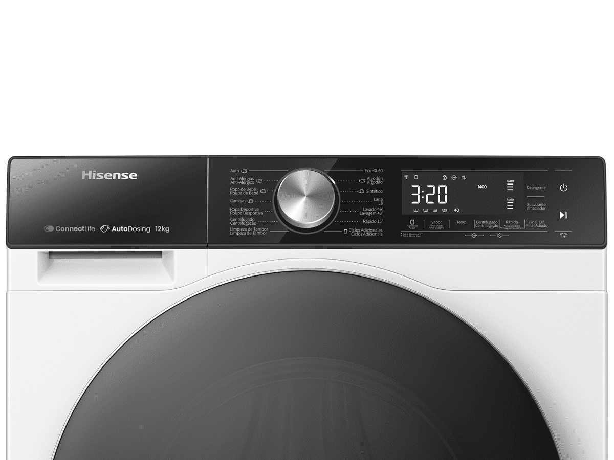 Hisense - Lavadora WF5S1245BW