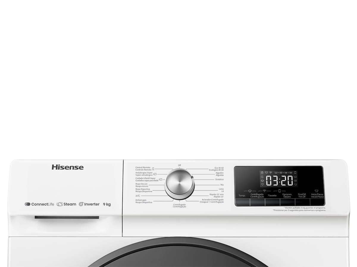 Hisense - Lavadora WFQA9014EVJMW