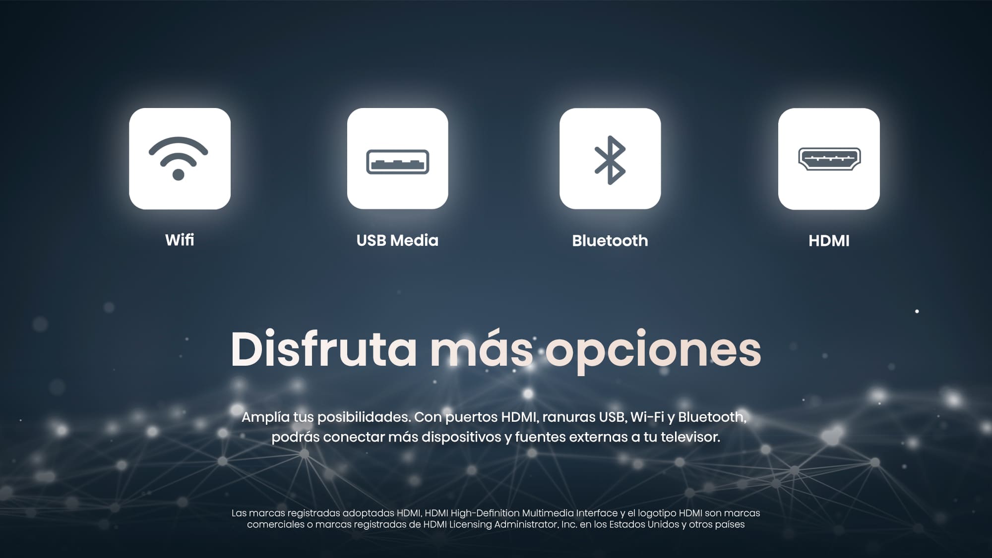 Disfruta más opciones