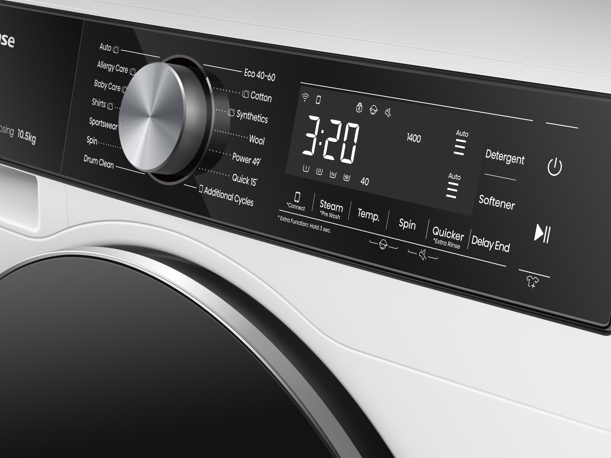 Hisense - Lavadora WF5S1045BW