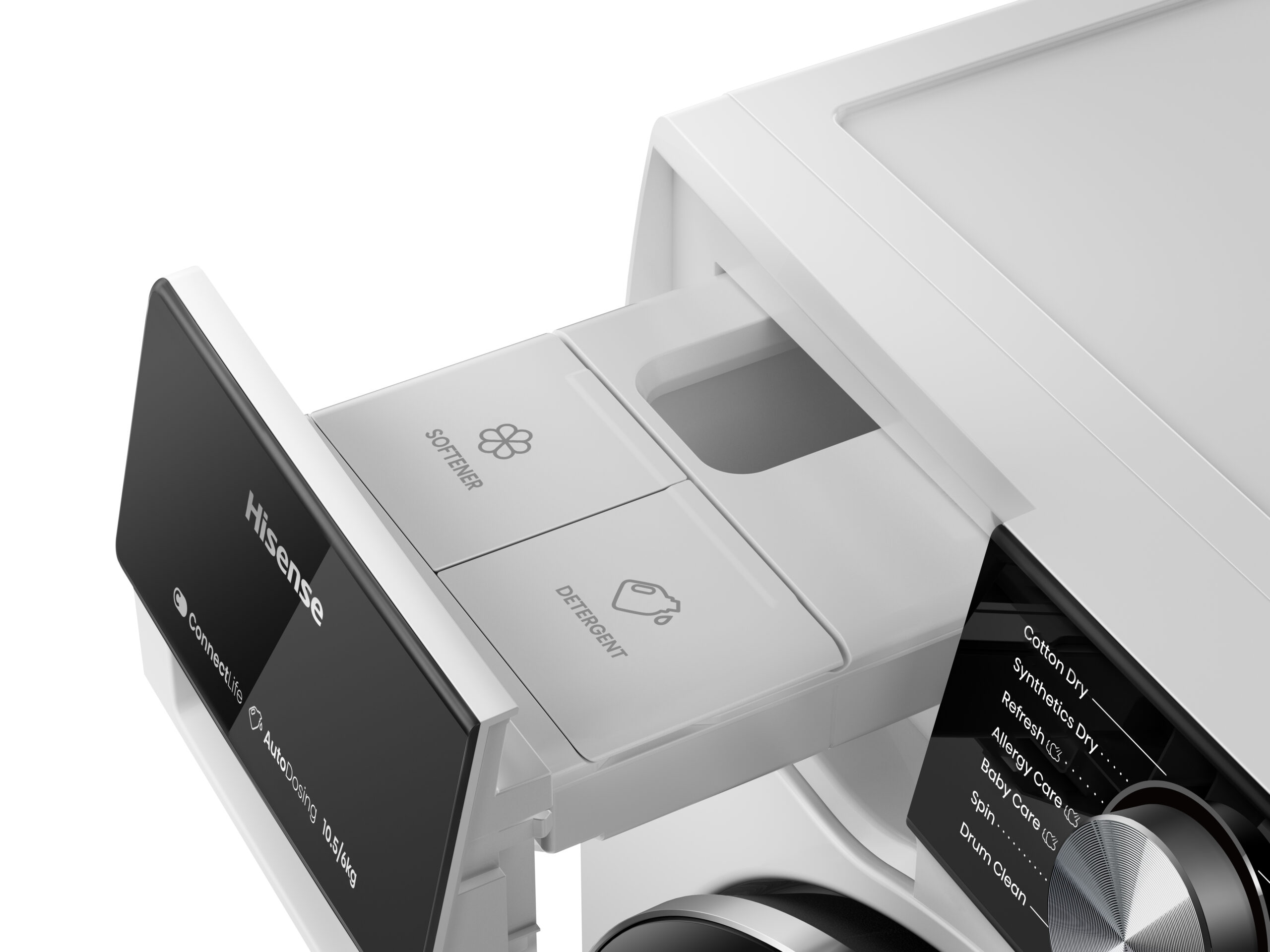 Hisense - Lavadora-Secadora WD5S1045BW